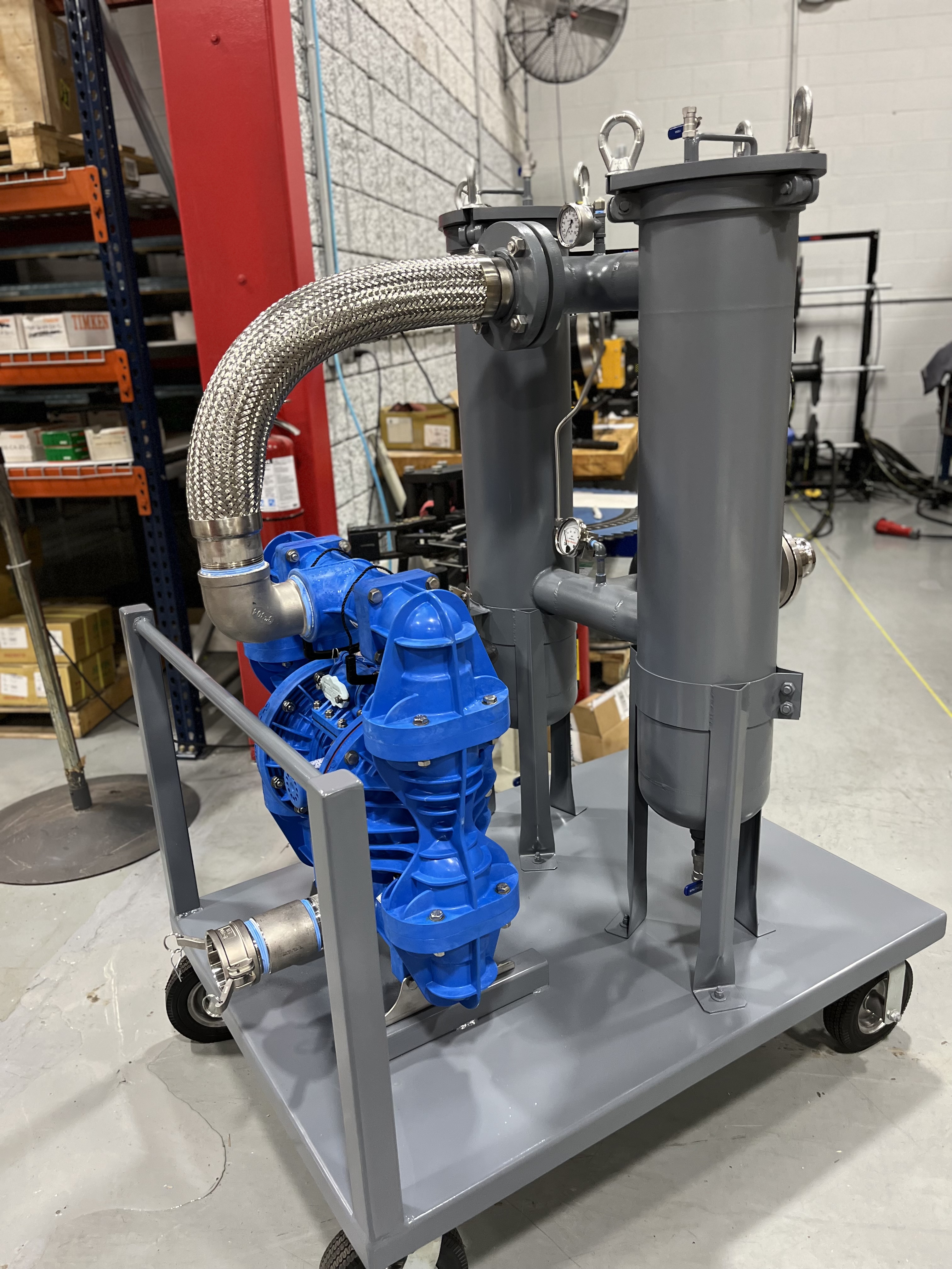 AODD Series Filter Cart - Pumping & Filtration Solutions